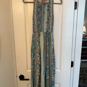 Matilda Jane Blue and Orange Floral Dress